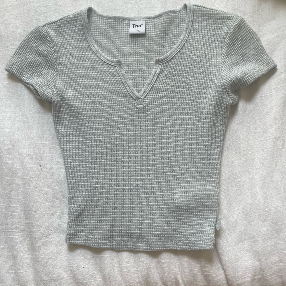 Aritzia baby waffle tee